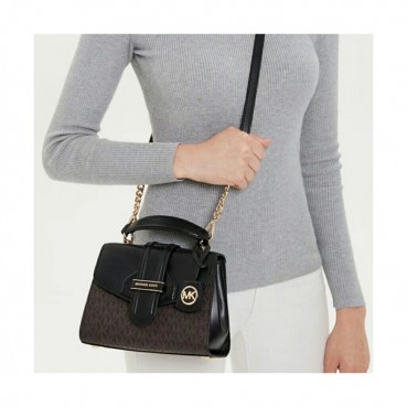 Michael Kors 2019 Leather Shoulder Bag, 22CM - 마이클 코어스 2019 레더 숄더백 ,MKB0290, 22CM,블랙