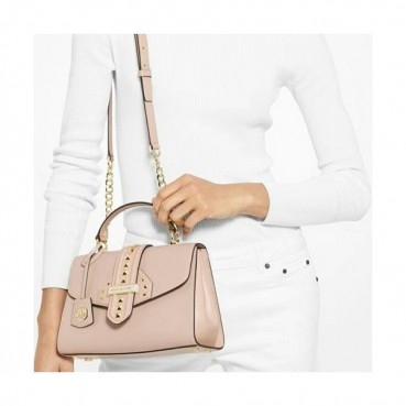 Michael Kors 2019 Leather Shoulder Bag, 22CM - 마이클 코어스 2019 레더 숄더백 ,MKB0288, 22CM,핑크