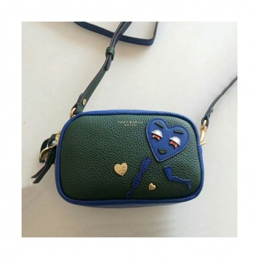 Tory Burch 2019 Leather Camera Shoulder Bag,17.5cm - 토리버치 2019 레더 카메라 숄더백 TBB0225,17.5cm,그린