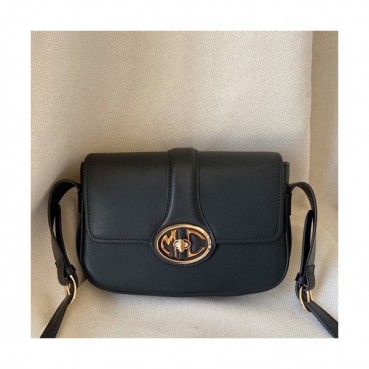 Michael Kors 2019 Leather Shoulder Bag, 23CM - 마이클 코어스 2019 레더 숄더백 ,MKB0283, 23CM,블랙