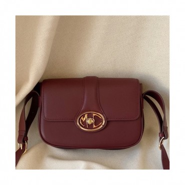 Michael Kors 2019 Leather Shoulder Bag, 23CM - 마이클 코어스 2019 레더 숄더백 ,MKB0279, 23CM,와인