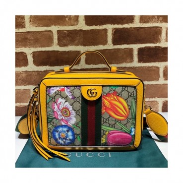 Gucci 2019 Ophidia Women Tote Shoulder Bag,25CM - 구찌 2019 오피디아 여성용 토트 숄더백 ,550622,GUB0869 ,25CM,옐로우