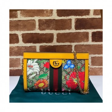 Gucci 2019 Ophidia Women Chain Shoulder Bag ,26CM - 구찌 2019 오피디아  여성용 체인 숄더백 ,503877,GUB0866,26CM,옐로우