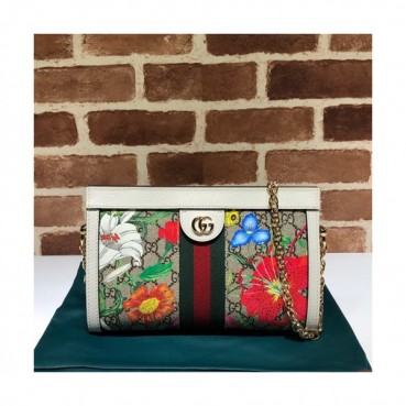 Gucci 2019 Ophidia Women Chain Shoulder Bag ,26CM - 구찌 2019 오피디아  여성용 체인 숄더백 ,503877,GUB0865,26CM,화이트