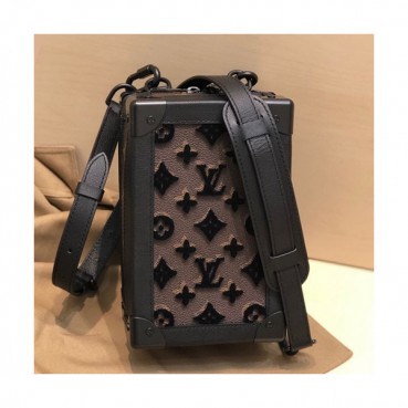 Louis Vuitton 2019 Soft Trunk Shoulder Bag,14cm - 루이비통 2019 소프트 트렁크 숄더백 M45044,LOUB1878,14cm,브라운