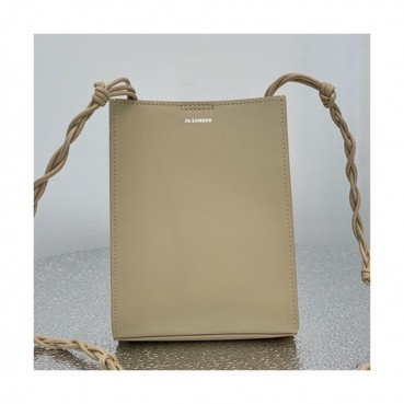 Jil Sander 2019 Leather Shoulder Bag,18.5cm - 질샌더 2019 여성용 레더 숄더백 JILB0003,18.5cm,베이지