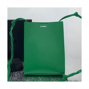 Jil Sander 2019 Leather Shoulder Bag,18.5cm - 질샌더 2019 여성용 레더 숄더백 JILB0001,18.5cm,그린