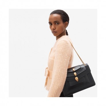 Bvlgari x Alexander Wang 2019 Serpenti Shoulder Bag,27.5CM - 불가리 x 알렉산더 왕 2019 세르펜티 숄더백,BVLB0164,27.5cm,블랙