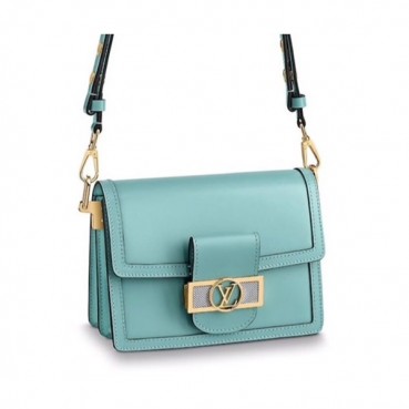 Louis Vuitton 2019 Dauphine Leather Shoulder Bag,20/25cm - 루이비통 2019 다프네 여성용 레더 숄더백,M55735,LOUB1872,20/25cm,스카이블루