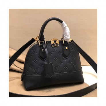 Louis Vuitton 2019 Neo Alma Leather Tote Shoulder Bag,25/35cm - 루이비통 2019 네오 알마 레더 여성용 토트숄더백,M44834 ,LOUB1844,25/35cm,블랙