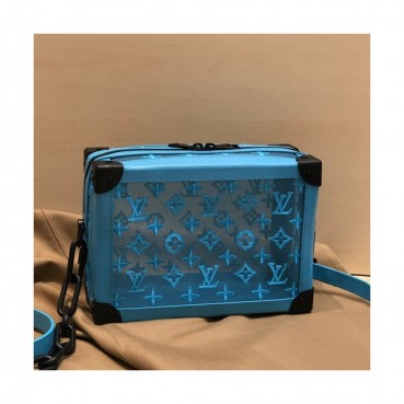 Louis Vuitton 2019 Soft Trunk Shoulder Bag,25cm - 루이비통 2019 소프트 트렁크 숄더백 M44478,LOUB1820,25cm,블루