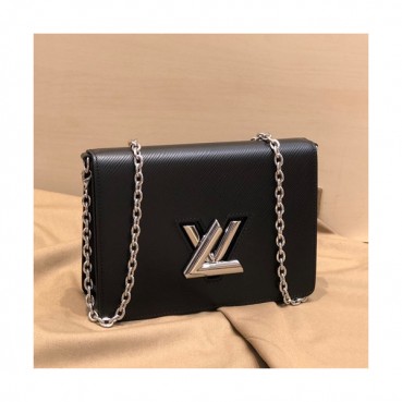Louis Vuitton 2019 Twist Epi Chain Shouder Bag,19cm - 루이비통 2019 트위스트 에삐 체인 숄더백 ,M50332,LOUB1778,19cm,블랙