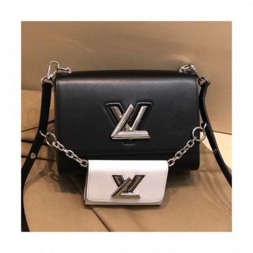 Louis Vuitton 2019 Twist Epi Shouder Bag,23cm - 루이비통 2019 트위스트 에삐 숄더백 ,M50280,LOUB1776,23cm,블랙