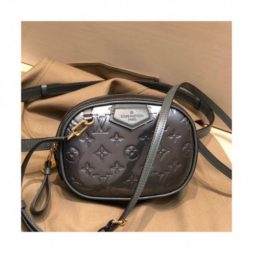 Louis Vuitton 2019 Monogram Vernis Leather Hip Sack / Shoulder Bag,18.5cm - 루이비통 2019 모노그램 베르니 레더 힙색 / 숄더백, M90464,LOUB1768,18.5cm,그레이
