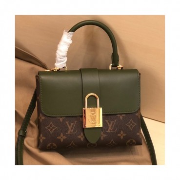Louis Vuitton 2019 One Handle Shoulder Bag,20cm - 루이비통 2019 원 핸들 여성용 숄더백 M43129,LOUB1721 ,20cm,브라운+그린