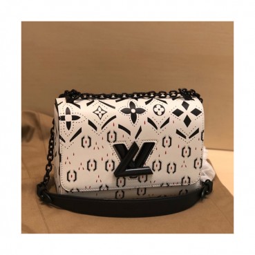 Louis Vuitton 2019 Leather Twist Shouder Bag,23cm - 루이비통 2019 레더 트위스트 숄더백 ,M50280,LOUB1709,23cm,화이트