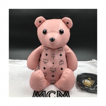 MCM 2019 Visetos Shoulder Bag / Back Pack,16cm - 엠씨엠 2019 비세토스 여성용 숄더백 / 백팩 MCMB0404,16cm,핑크