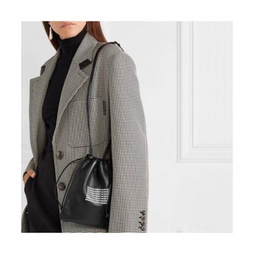 Alexander Wang 2019 Leather Shoulder Bag,23cm - 알렉산더왕 2019 여성용 레더 숄더백 AWB0021,23cm,블랙