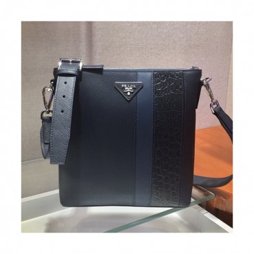 Prada 2019 Leather Messenger Shoulder Bag,25CM - 프라다 2019 레더 남성용 메신저 숄더백,2VH089