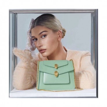 Bvlgari x Alexander Wang 2019 Serpenti Shoulder Bag,20CM - 불가리 x 알렉산더 왕 2019 세르펜티 숄더백,BVLB0155,20cm,라이트그린