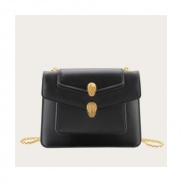 Bvlgari x Alexander Wang 2019 Serpenti Shoulder Bag,20CM - 불가리 x 알렉산더 왕 2019 세르펜티 숄더백,BVLB0153,20cm,블랙