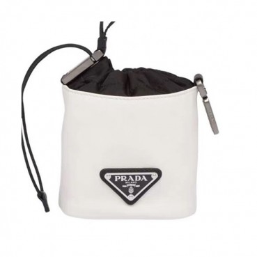 Prada 2019 Leather Shoulder Bag,13cm - 프라다 2019 여성용 레더 숄더백 ,PRAB0086,13cm,화이트