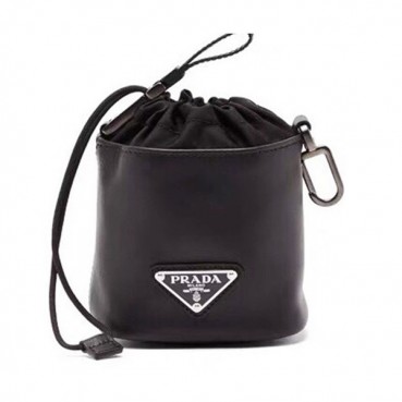 Prada 2019 Leather Shoulder Bag,13cm - 프라다 2019 여성용 레더 숄더백 ,PRAB0085,13cm,블랙