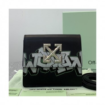 Off White 2019 Leather Shoulder Bag,17cm - 오프화이트 2019 레더 숄더백 5555