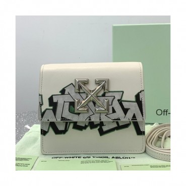 Off White 2019 Leather Shoulder Bag,17cm - 오프화이트 2019 레더 숄더백 5555