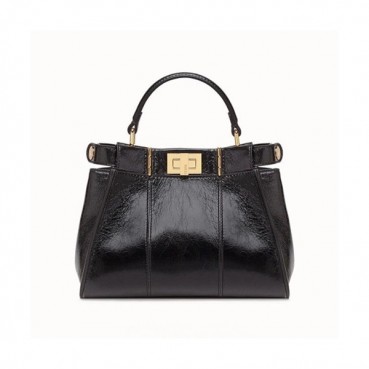 Fendi 2019 Leather Tote Shoulder Bag, 23cm - 펜디 2019 여성용 레더 토트 숄더백,FENB0476,23cm,블랙