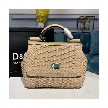 Dolce&Gabbana 2019 Tote Shoulder Bag ,26CM - 돌체 앤 가바나 2019 여성용 토트 숄더백 DGB0235,26cm,베이지