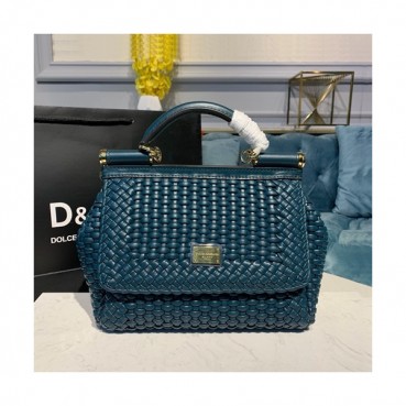 Dolce&Gabbana 2019 Tote Shoulder Bag ,26CM - 돌체 앤 가바나 2019 여성용 토트 숄더백 DGB0234,26cm,블루
