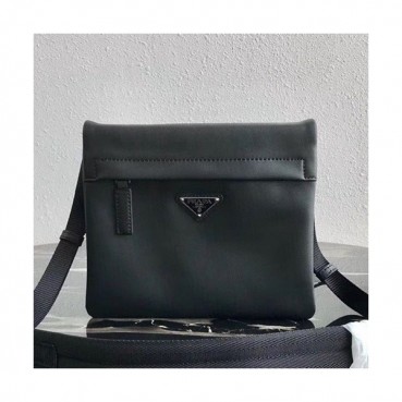 Prada 2019 Leather Messenger Shoulder Bag,22CM - 프라다 2019 레더 남성용 메신저 숄더백,2VH079
