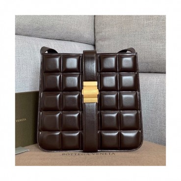 Bottega Veneta 2019 Marie Leather Shoulder Bag,30cm - 보테가 베네타 2019 마리 레더 여성용 숄더백 578344A,BVB0427,30cm,다크브라운