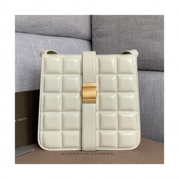 Bottega Veneta 2019 Marie Leather Shoulder Bag,30cm - 보테가 베네타 2019 마리 레더 여성용 숄더백 578344A,BVB0425,30cm,화이트