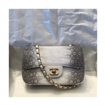 [미러급]Chanel 2019 Lizard Leather Shoulder Bag ,20CM - 샤넬 2019 여성용 리저드 레더 숄더백  1116 