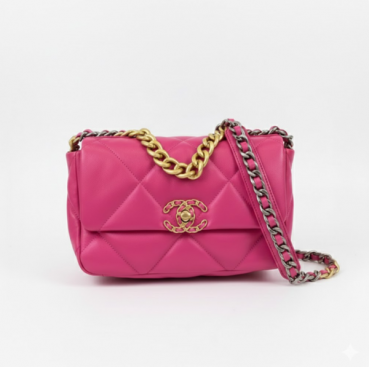 Chanel Tweed Shoulder Bag ,26CM - 샤넬 여성용 트위드 숄더백  CHAB1257,26CM,핑크