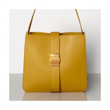 Bottega Veneta 2019 Marie Leather Shoulder Bag,30cm - 보테가 베네타 2019 마리 레더 여성용 숄더백 578344,BVB0409,30cm,옐로우