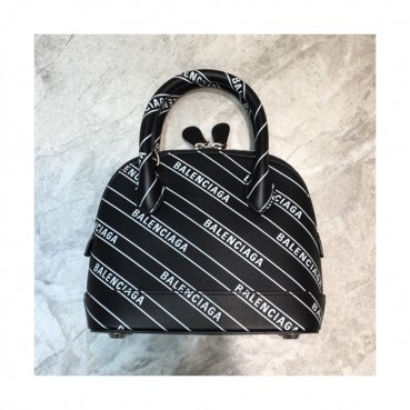 Balenciaga 2019 Ville Top Handle Shoulder Bag,18CM - 발렌시아가 2019 빌 탑 핸들 숄더백,BGB0462,18CM,블랙