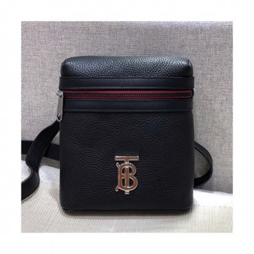 Burberry 2019 TB Messenger Shoulder Bag ,21CM - 버버리 2019 TB 남성용 메신저 숄더백,BURB0394,21cm,블랙
