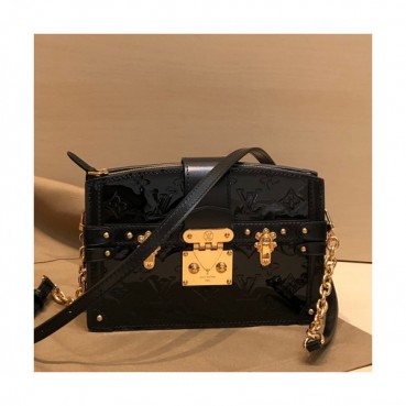 Louis Vuitton 2019 Trunk Clutch Shoulder Bag,20cm - 루이비통 2019 트렁크 클러치 숄더백 M90500,LOUB1695,20cm,블랙