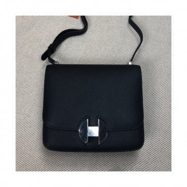Hermes 2019 2002 Ever Color Leather Shoulder Bag ,20cm - 에르메스 2019 2002 에버컬러 레더 숄더백 HERB0766,20cm,블랙