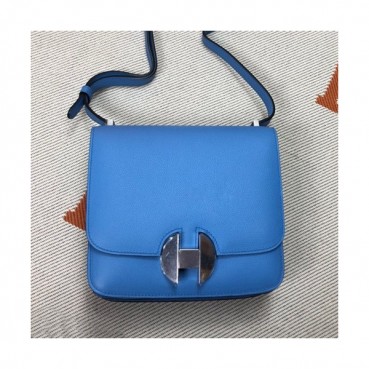 Hermes 2019 2002 Ever Color Leather Shoulder Bag ,20cm - 에르메스 2019 2002 에버컬러 레더 숄더백 HERB0765,20cm,블루