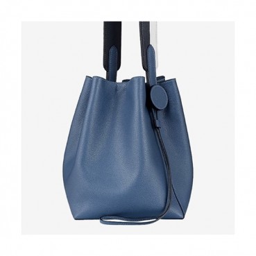 Hermes 2019 Licol Ever Color Leather Hobo Bucket Shoulder Bag ,17cm - 에르메스 2019 리콜 에버컬러 레더 여성용 호보 버킷 숄더백 HERB0736,17cm,블루