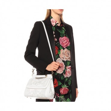 Dolce&Gabbana 2019 Leather Tote Shoulder Bag ,25CM - 돌체 앤 가바나 2019 레더 여성용 토트 숄더백 DGB0059,25cm,화이트