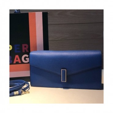 Valextra 2019 Epsom Leather Shoulder Bag,25CM - 발렉스트라 2019 엡송 레더 숄더백,VALB0117,25CM,코발트블루