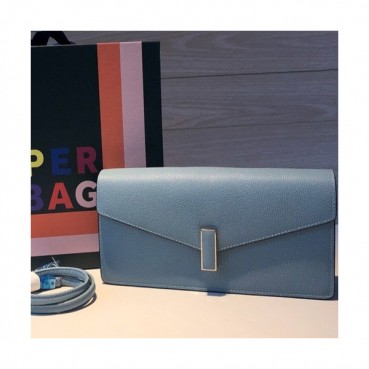 Valextra 2019 Epsom Leather Shoulder Bag,25CM - 발렉스트라 2019 엡송 레더 숄더백,VALB0112,25CM,연스카이블루