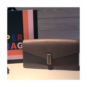 Valextra 2019 Epsom Leather Shoulder Bag,25CM - 발렉스트라 2019 엡송 레더 숄더백,VALB0111,25CM,다크그레이