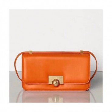 Bottega Veneta 2019 Leather Shoulder Bag,28cm - 보테가 베네타 2019 레더 여성용 숄더백 ,578009, BVB0346,28cm,오렌지