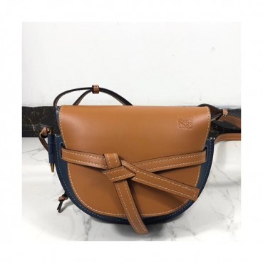 Loewe 2019 Gate Small Shoulder Bag,20CM - 로에베 2019 게이트 스몰 숄더백 ,LOEB0342, 20CM,카멜